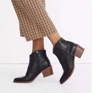 Madewell The Hailie Boot in Leather 9.5